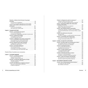 100 fiches de géopolitique Pour les Nuls Concours