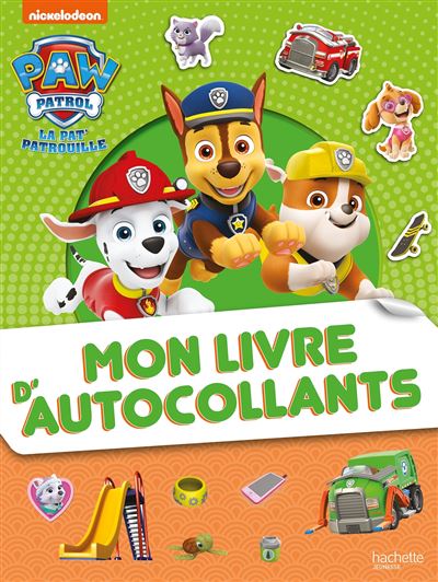 Pat' Patrouille - Mon livre d'autocollants