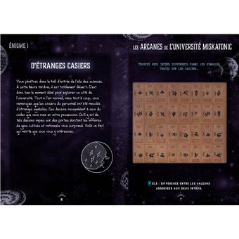 Escape game de poche - Le spectre Cthulhu