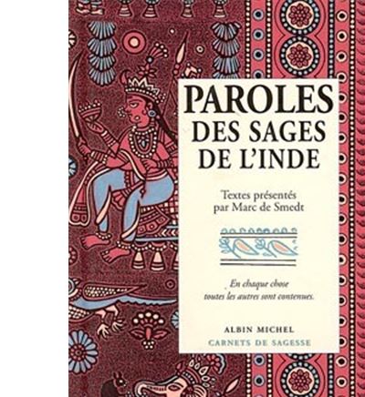 Paroles des sages de l'Inde