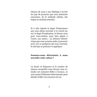 Le passage à l'essentiel