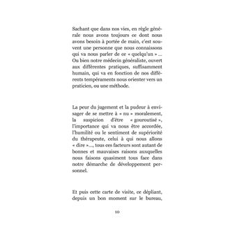 Le passage à l'essentiel