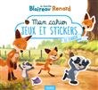 Mon cahier jeux et stickers   Le terrier
