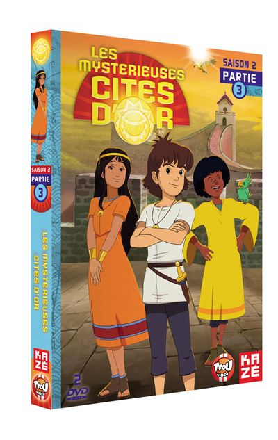 Les mystérieuses cités d'or Saison 2 Volume 3 DVD