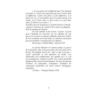 L'éducation inachevée