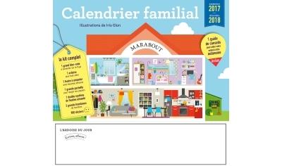 Calendrier 2017-2018 familial Marabout