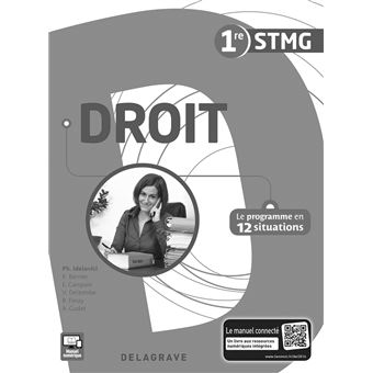 Droit 1ère STMG Livre du professeur, Réservé aux enseignants, Nouveau ...