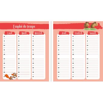 Les P'tites Poules - Cahier de textes