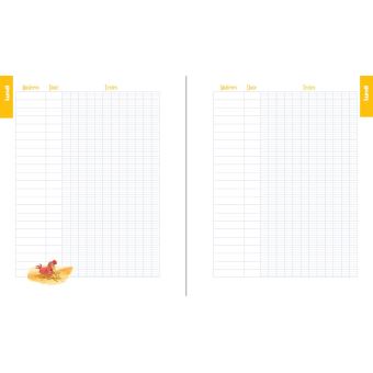 Les P'tites Poules - Cahier de textes