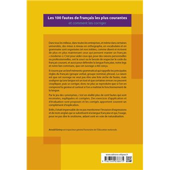 Les 100 fautes de français les plus courantes – et comment les corriger