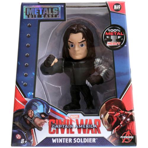 Figurine Winter Soldier Marvel Civil War Jada Metals 10 cm