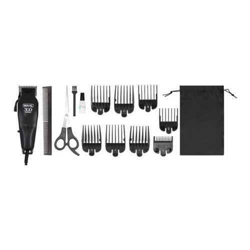 Tondeuse Cheveux Home Pro 300 - Wahl 20102.0460 - Kit 15 Pieces - 8 Guides De Coupe 3 Mm A 25 Mm - Filaire