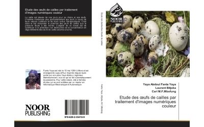 Etude des oeufs de cailles par traitement d'images numeriques couleur