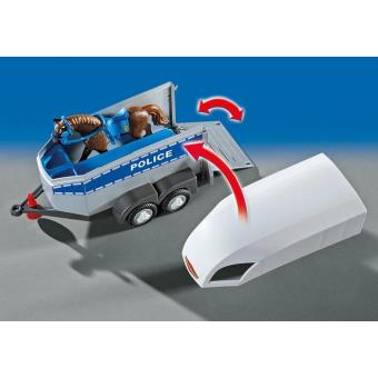 Pièces Playmobil Grises - Goupilles, Fermeture Porte, Loquet, Remorque Camion Neige - Occasion