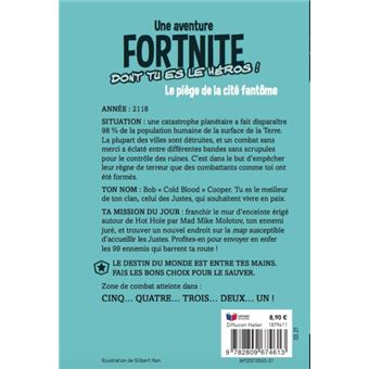 Fortnite - Le piège de la cité fantôme - Tome 5