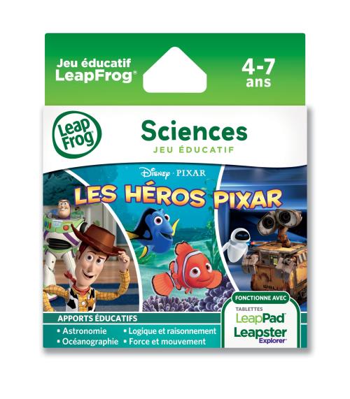 Jeu Leapfrog Les héros Pixar pour LeapPad / Leapster Explorer