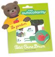 Mes autocollants Petit Ours Brun - Le jardin