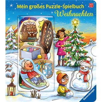 PUZZLE SPIELBUCH/WEIHNACHTEN-R