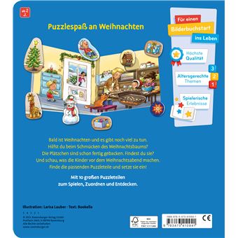 PUZZLE SPIELBUCH/WEIHNACHTEN-R