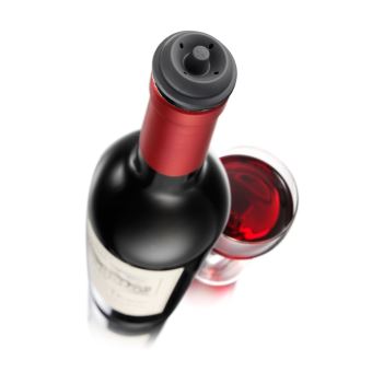 Pompe à vin wine saver avec 2 bouchons - Vacuvin