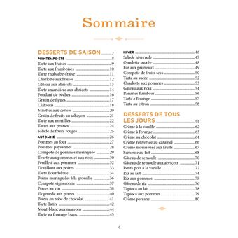 Bons desserts de grands-mères