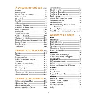 Bons desserts de grands-mères