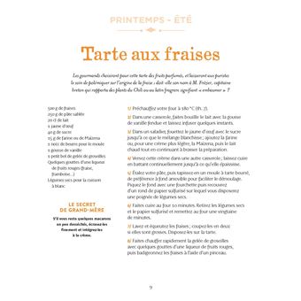 Bons desserts de grands-mères