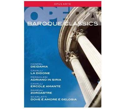 Baroque Classics Deidamia La Didone Adriano in Siria Ercole Amante Zoroastre Dove é Amore é Gelosia DVD