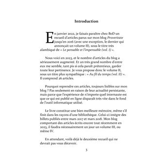 Au fil du temps (vol. II)