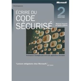 Ecrire du code sécurisé - 1