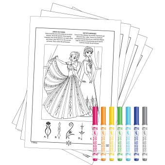 Kit coloriage Color Wonder Reine des Neiges II - Crayola