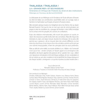 Thalassa ! Thalassa ! La " Grande mer" et ses passeurs