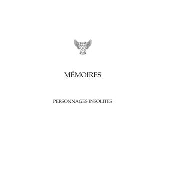 Mémoires