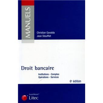 Droit bancaire-institutions-comptes-operations-services - 1