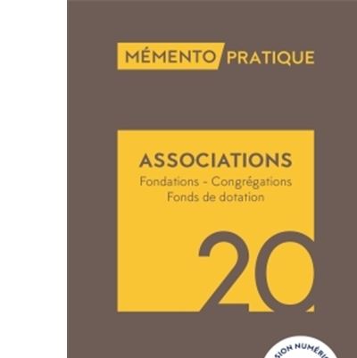 Mémento Associations 2020