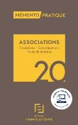 Mémento Associations, Fondations, Congrégations et fonds de dotation 2020