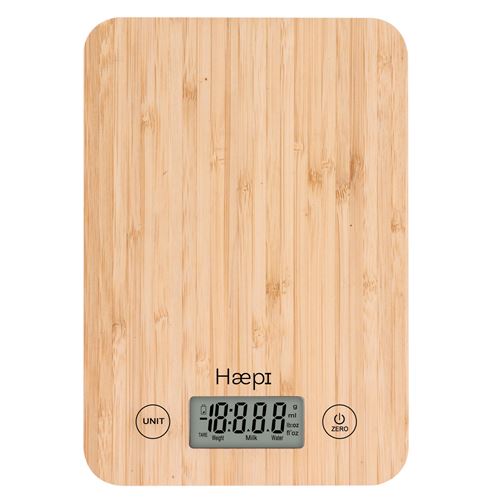 Balance de cuisine Haepi Hi-Bamboo