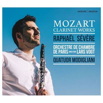 top albums classique jazz - octobre 2022 - fnac - Mozart : Clarinet Works - raphael severe - lars vogt - quatuor modigliani