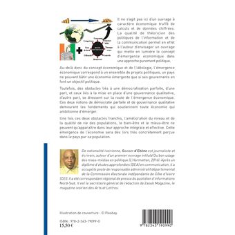 L'émergence économique en deux notions