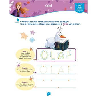Disney - Reine des Neiges 2 - Je joue et j'apprends grande section (5-6ans)