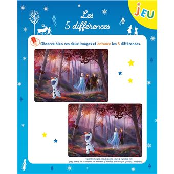 Disney - Reine des Neiges 2 - Je joue et j'apprends grande section (5-6ans)