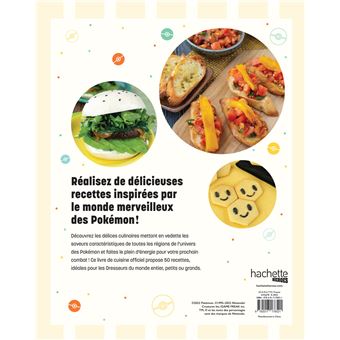 Livre de recettes Pokémon