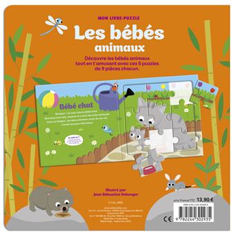 Livre puzzle LES ANIMAUX DU JARDIN (Ed.Lito) – L'ARBRE AUX LUTINS