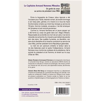 Le Capitaine Armand Nomewa Mboulou