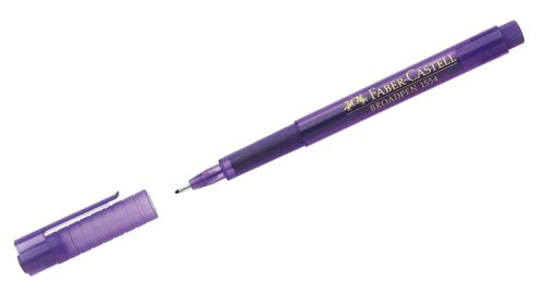 Marqueur permanent Faber Castell Broadpen 1554 Violet