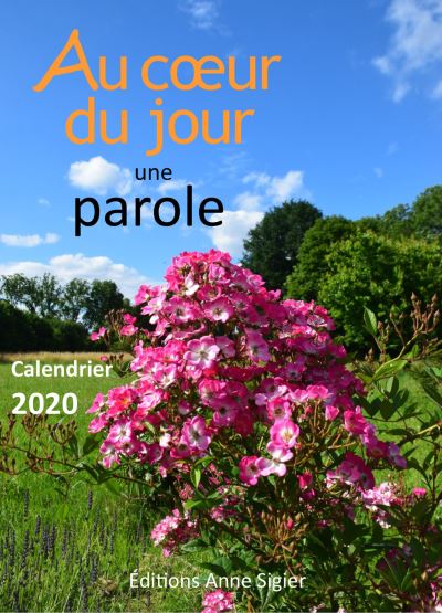 Au coeur du jour une parole calendrier 2020