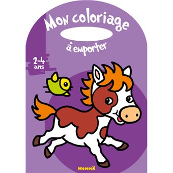 Mon coloriage à emporter (2-4 ans) (Poney)