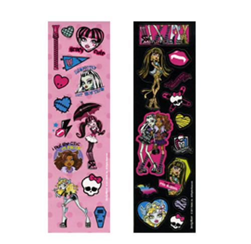 AMSCAN SET AUTOCOLLANTS MONSTER HIGH 2