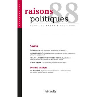 Raisons politiques 88