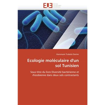 Ecologie Moléculaire Dun Sol Tunisien - 